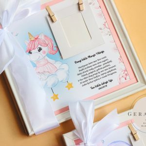 Krikštynų rėmelis krikšto tėveliams