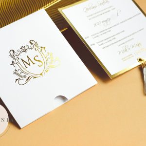 Prabangūs vestuvių kvietimai