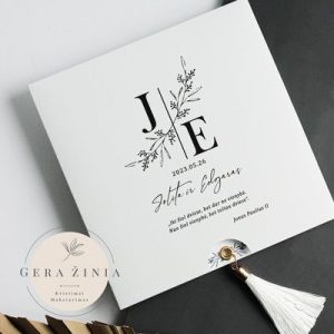 Vestuvių kvietimai su kutu