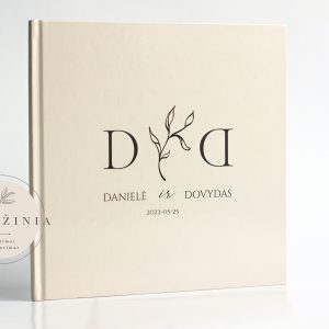 Palinkėjimų knyga kreminė