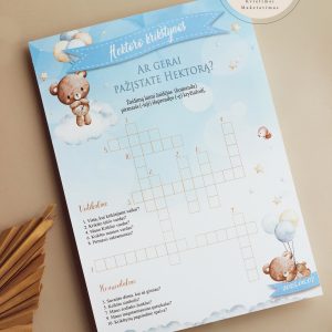 Krikštynų kryžiažodis