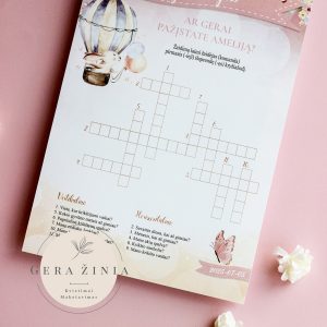 Krikštynų kryžiažodis