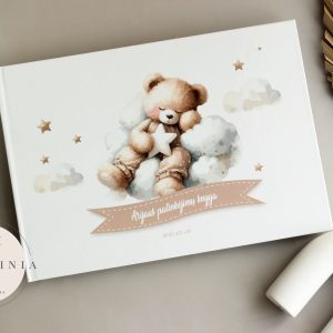 Krikštynų palinkėjimų knyga „Meškutis“