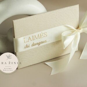 Pinigų vokelis "Laimės iki dangaus"