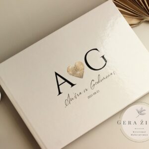 Palinkėjimų knyga „kreminė“